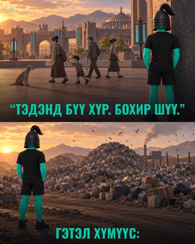 Байгаль ба хүн: асуудал хэнд байна вэ?